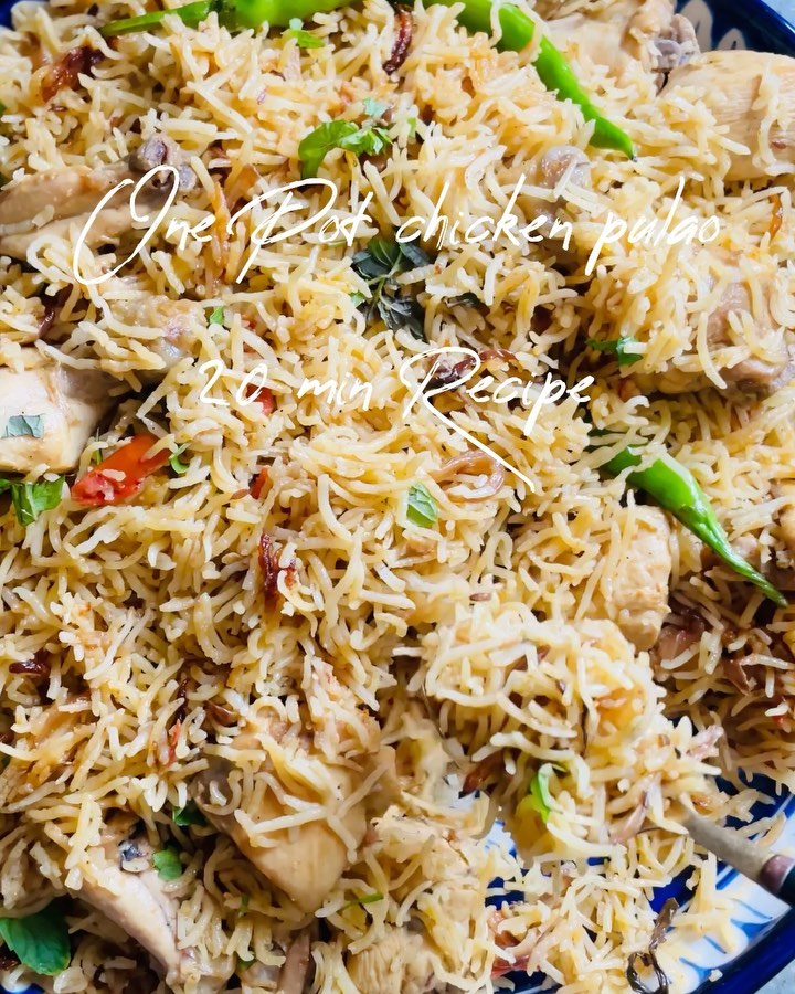 One Pot Chicken Pulao