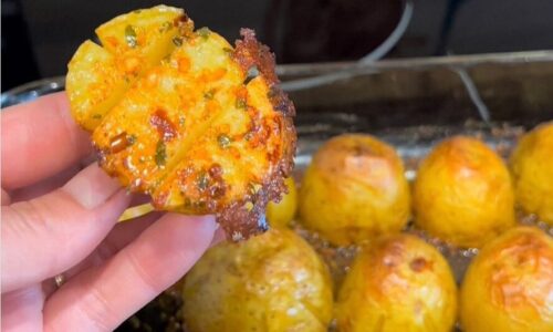 Oven Roasted Parmesan Potatoes