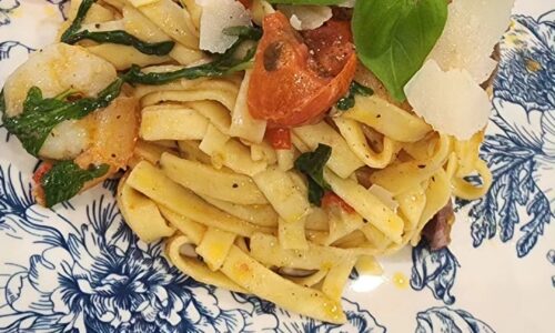 Prawn Linguine