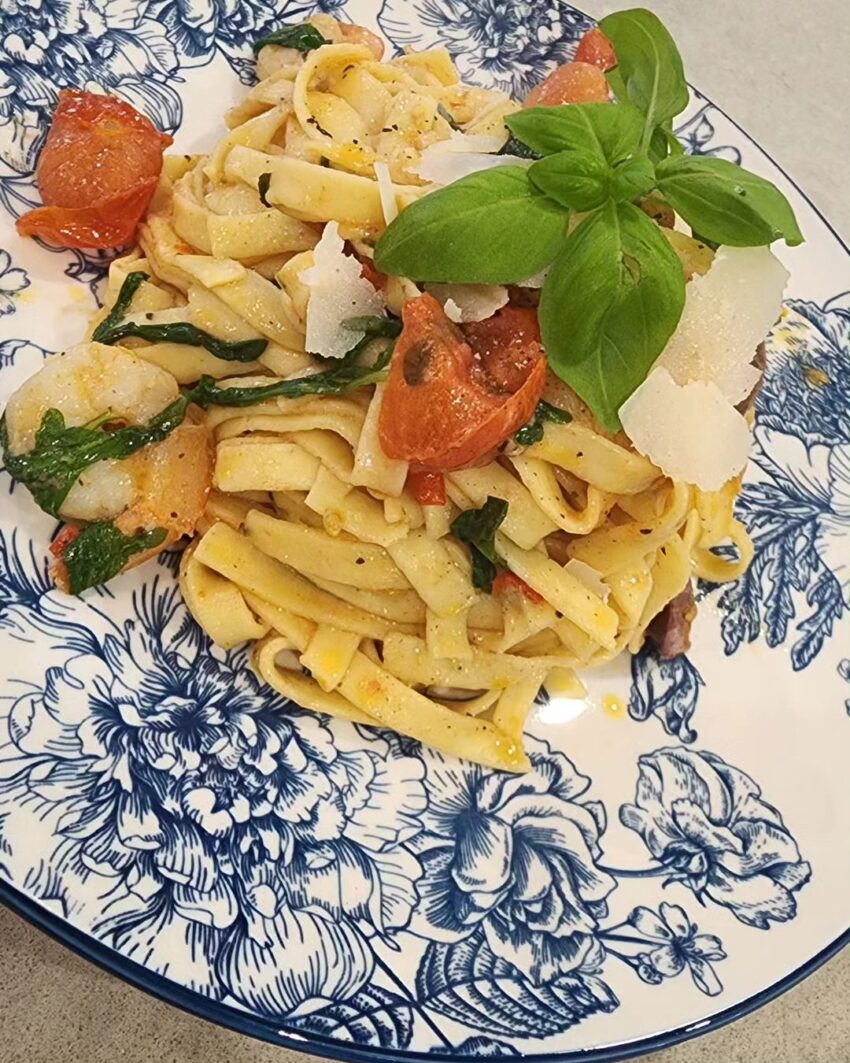 Prawn Linguine