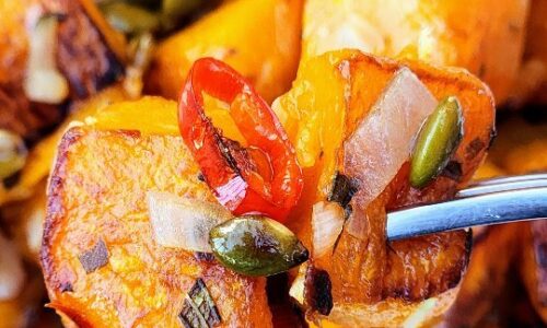 Roasted Chilli Pumpkins