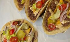 Smash-burger Tacos