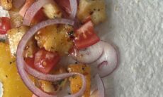 Spicy Honey Halloumi