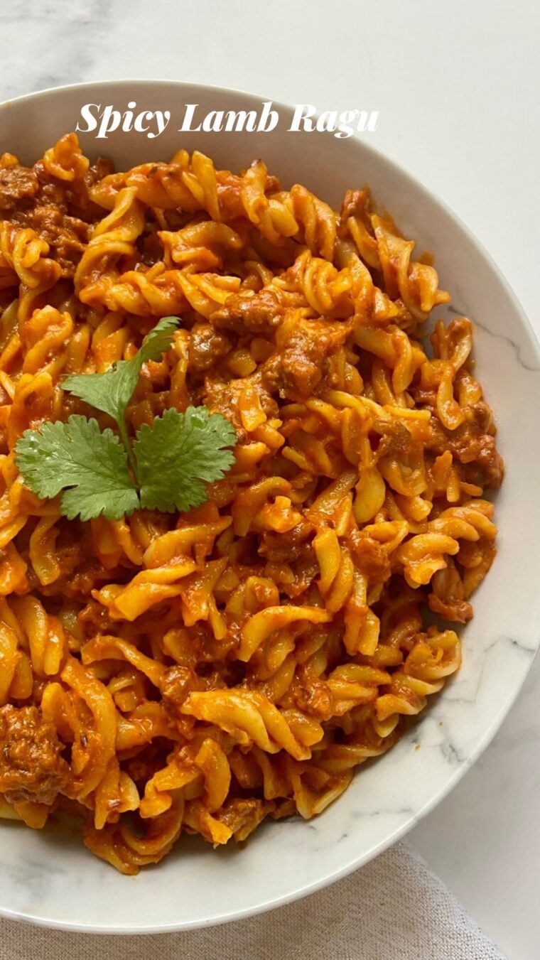 Spicy Lamb Ragu