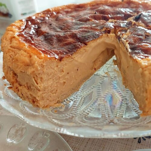 Thai milk tea cheesecake