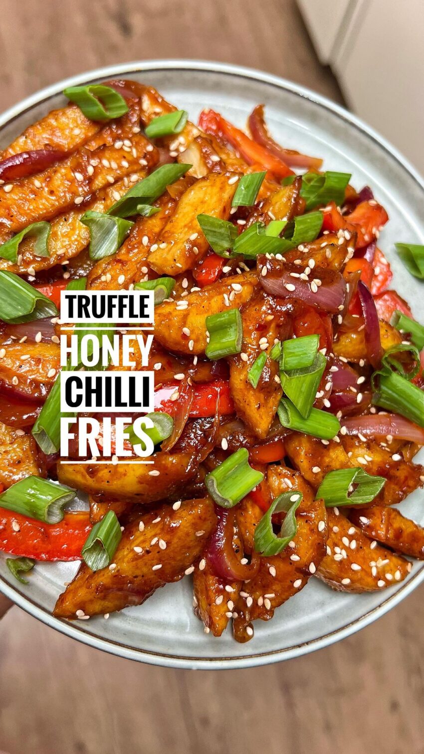 Truffle Honey Chilli Fries