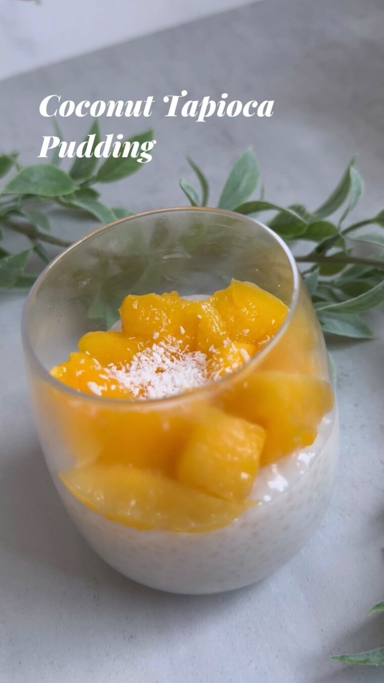 Vegan Coconut Tapioca Pudding