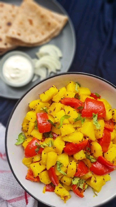Potato & Pepper Curry