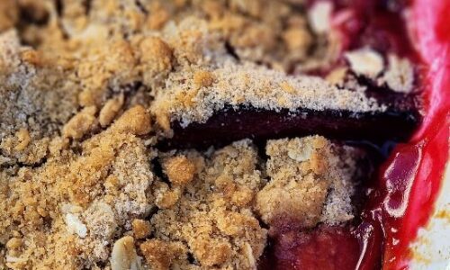 Apple Rhubarb Crumble - Snacks & Sweets Recipes dari Apple