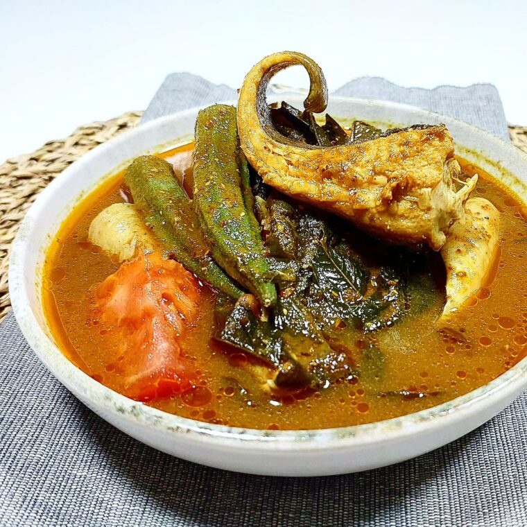 Asam Pedas Ikan Pari (Indonesian Sour & Spicy Stingray Stew)