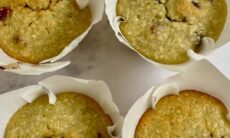 Avocado Cranberry And Coconut Muffins