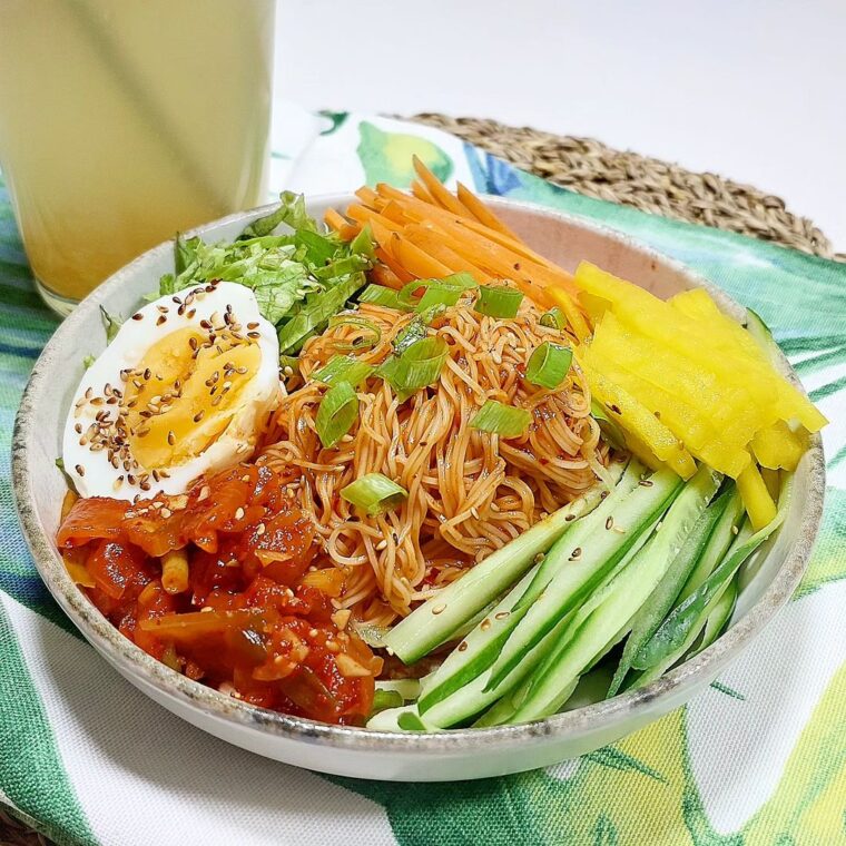Bibim-guksu (Korean Spicy Noodles)