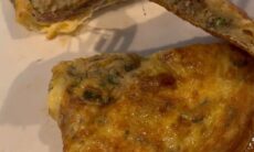 Cheese Prawn Omelette