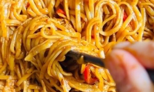 Chicken Chowmein - Main Dishes Recipes dari Egg