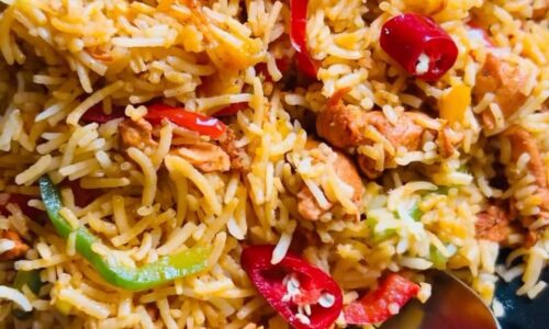 Chicken Fajita Rice
