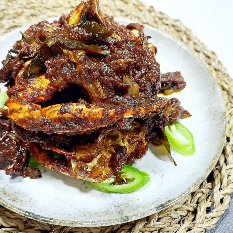 Crab Kam Heong