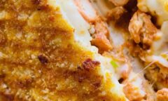 Crispy Chicken Tikka & Cheese Sandwiches
