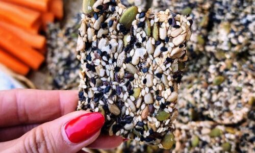 Easy Seeded Crackers