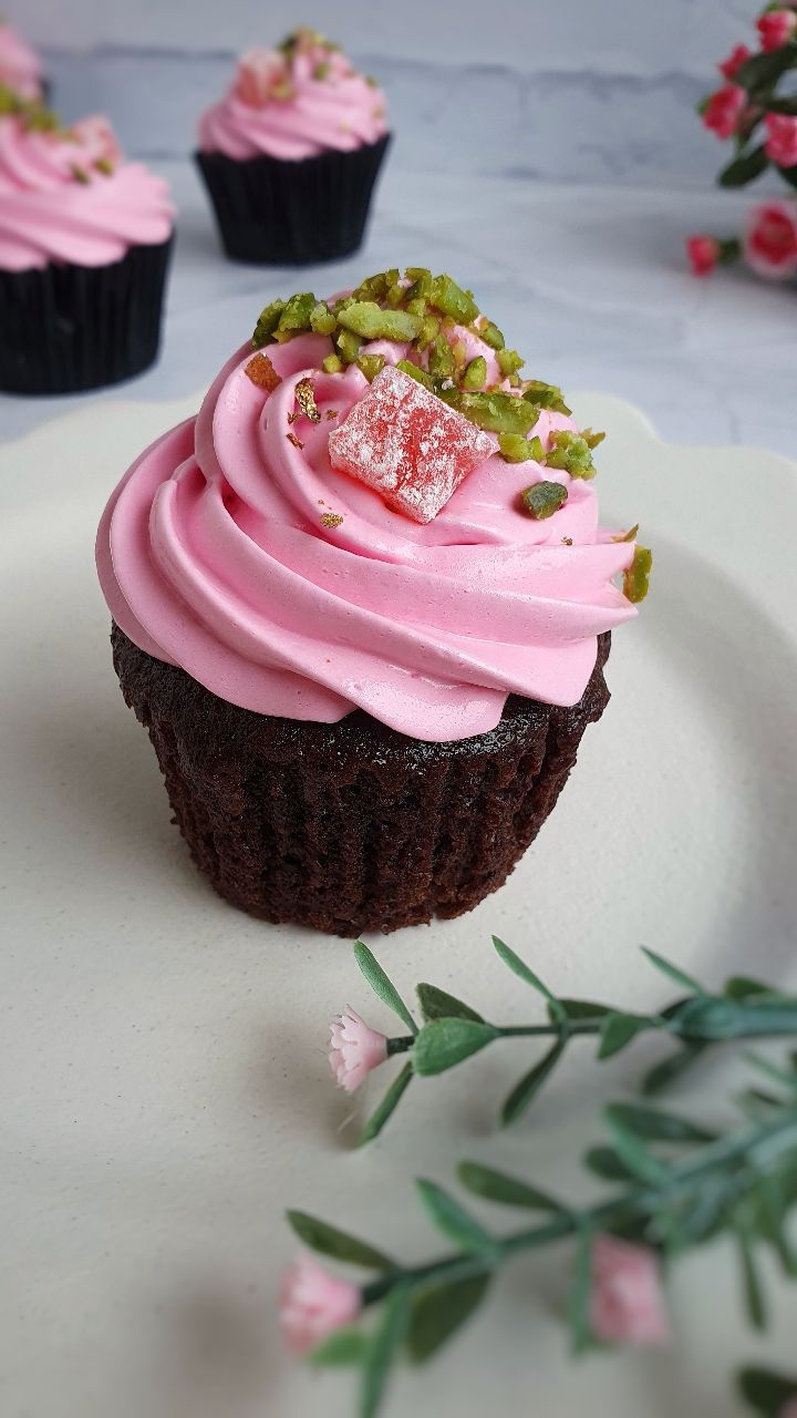 Eggless Chocolate Cupcakes