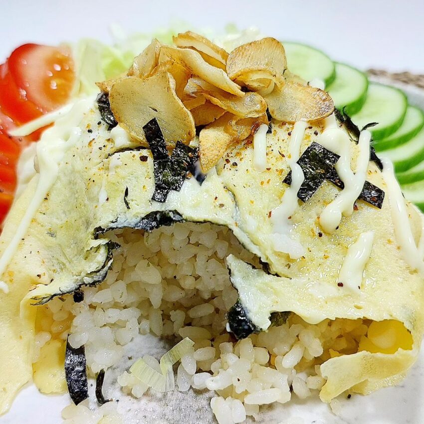 Garlic Fried Rice Tamagoyaki