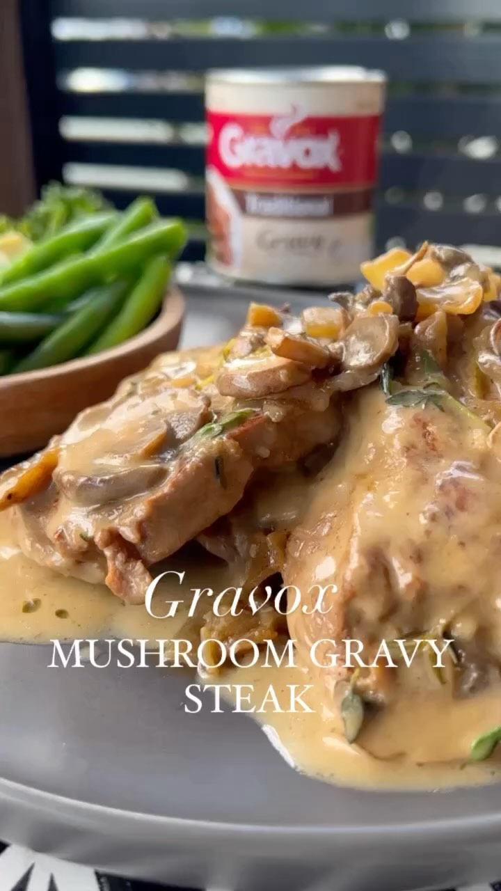 Gravox Mushroom Gravy Steak
