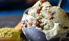 Matcha Red Bean Ice Cream
