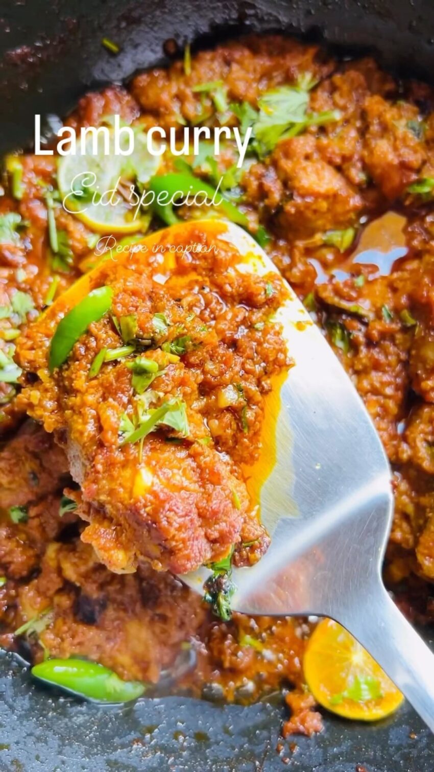 Pakistani Style Lamb Curry