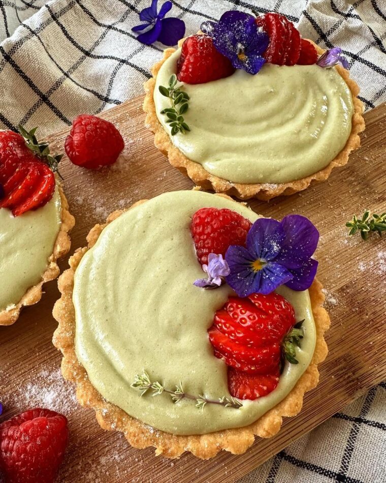 Pistachio Tarts