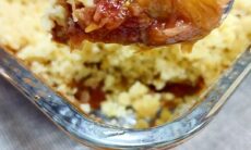 Rhubarb & Strawberry Crumble