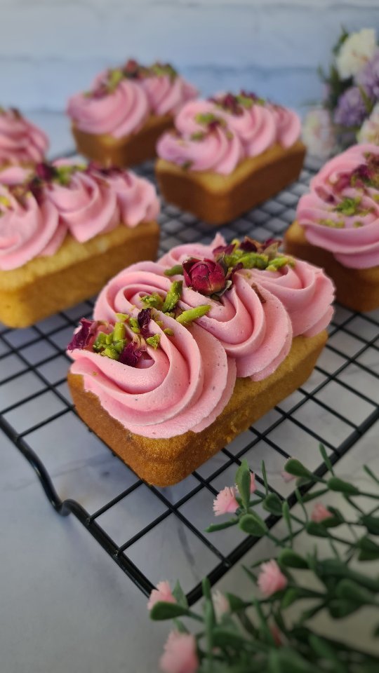 Rose & Cardamon Mini Loaves
