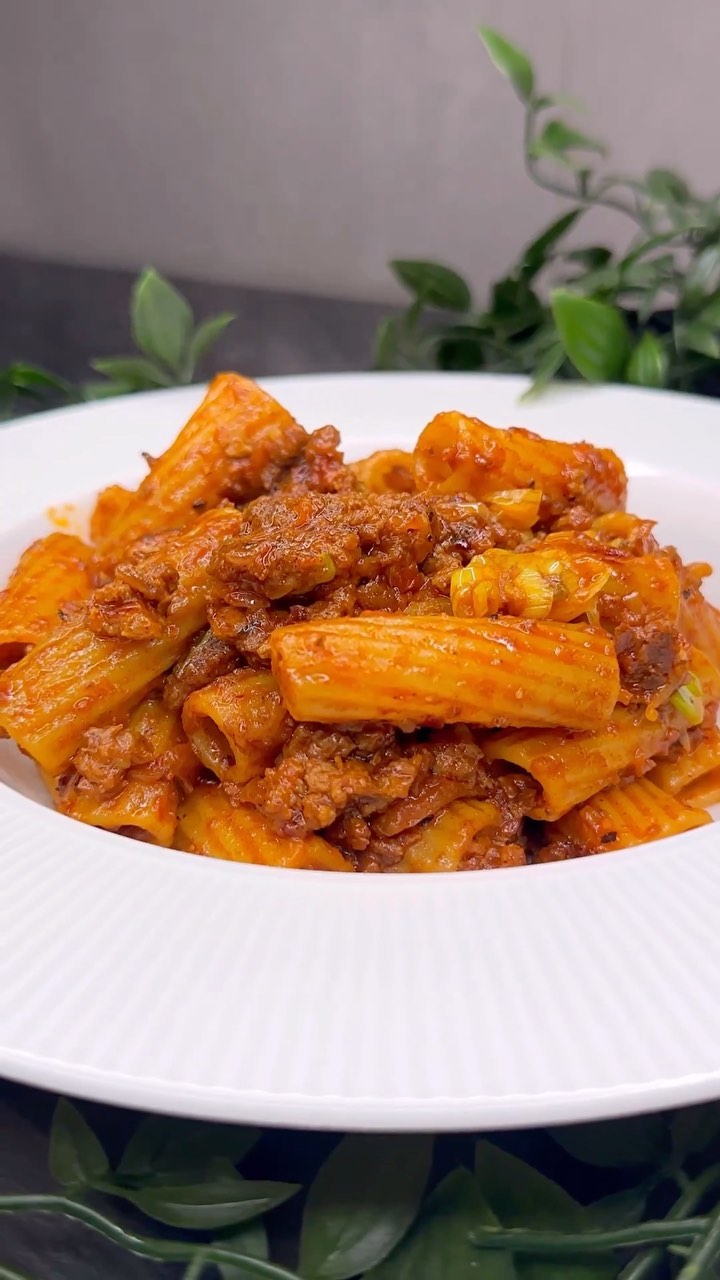 Spicy Chipotle Rigatoni Pasta
