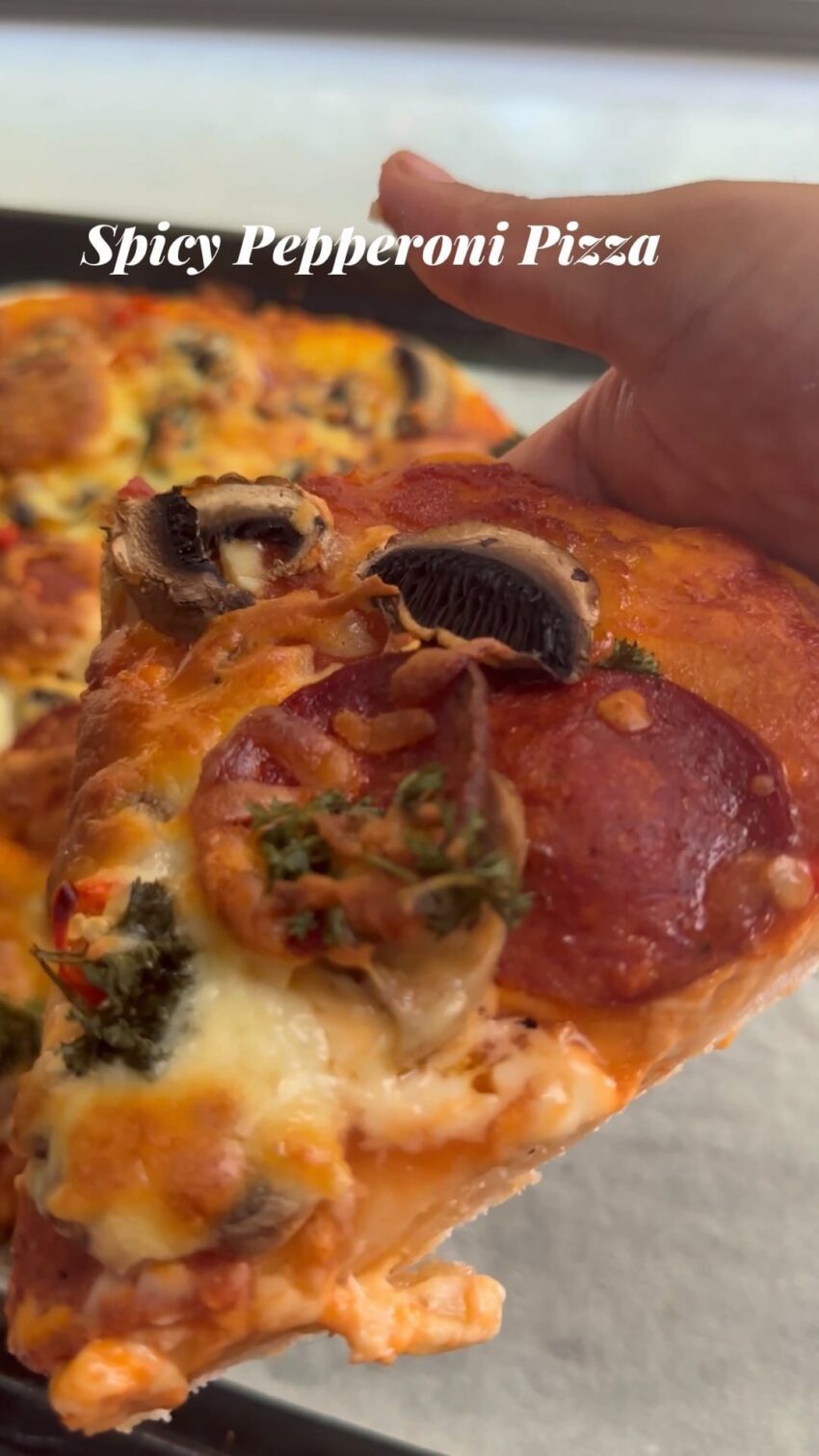 Spicy Pepperoni Pizza