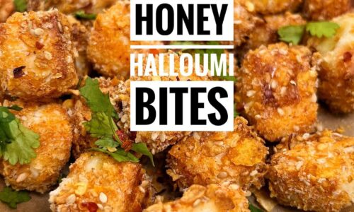 Airfried Honey Halloumi Bites - Snacks & Sweets Recipes dari Egg