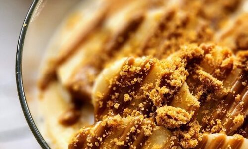 Biscoff Overnight Oats - Snacks & Sweets Recipes dari Oat