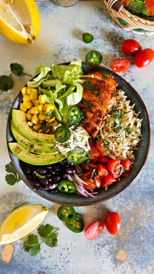 Chicken Burrito Bowls