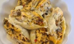 Chicken Mushroom Pasta Shells