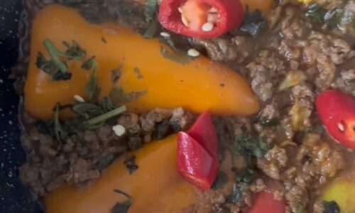 Keema And Peppers