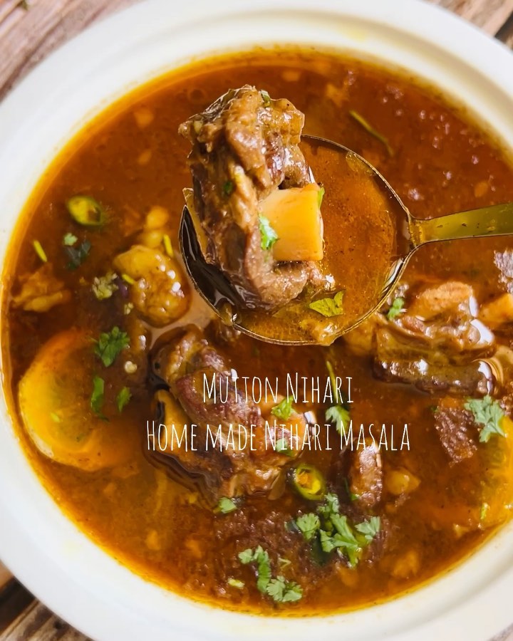 Mutton Nihari With Homemade Nihari Masala