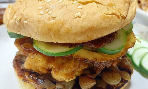 Nasi Lemak Burger