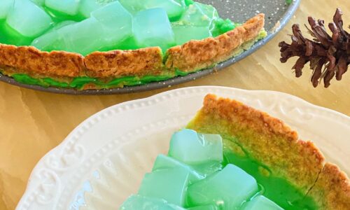 Pandan Nata De Coco Tart - Snacks & Sweets Recipes dari Egg