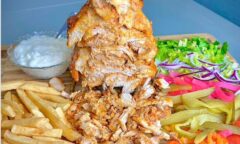 Simple Chicken Shawarma Tower