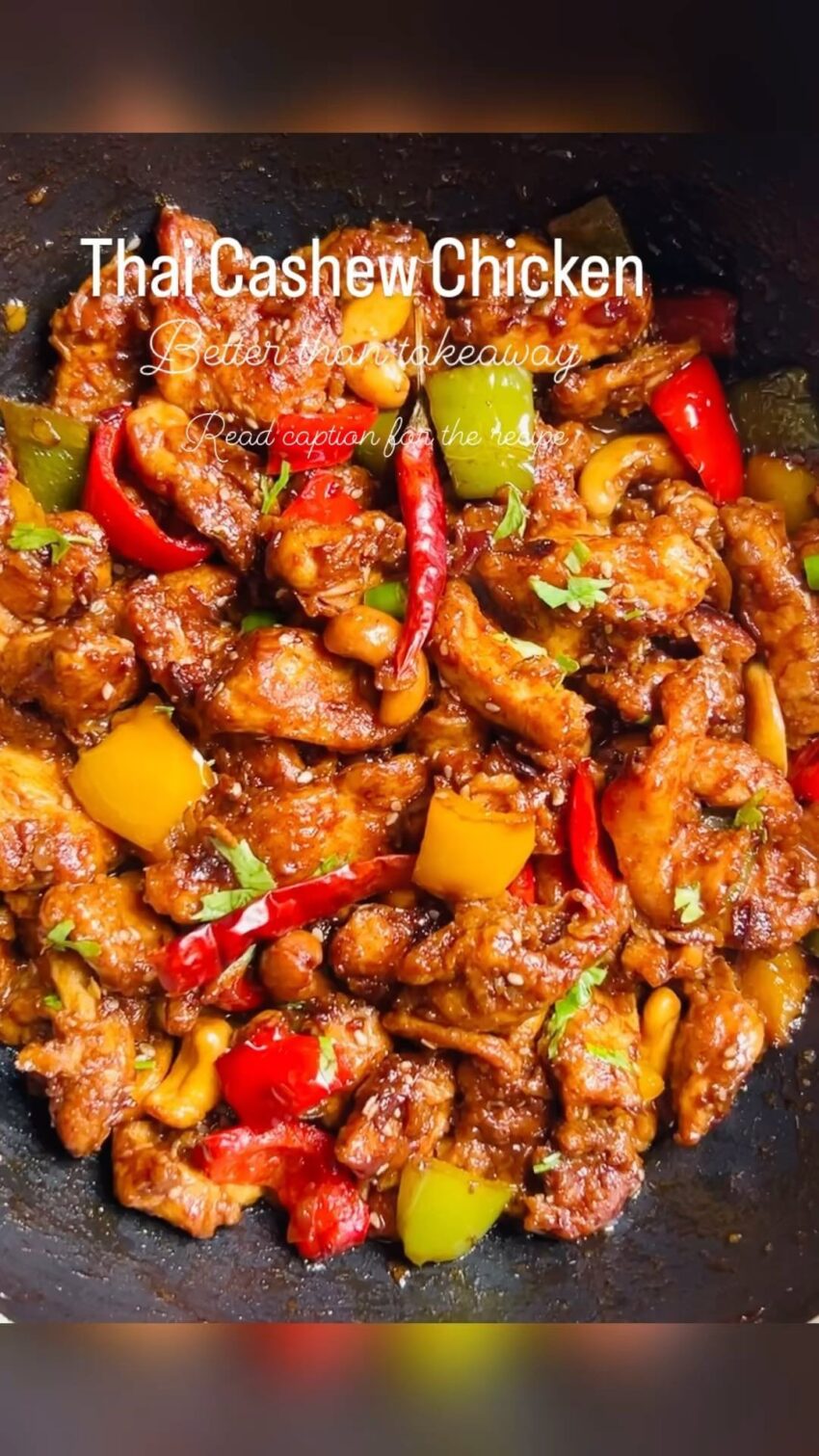 Thai Cashew Chicken