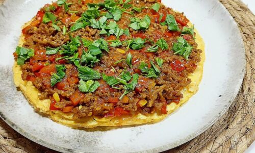 Tortang Giniling (Filipino Ground Beef Omelette)
