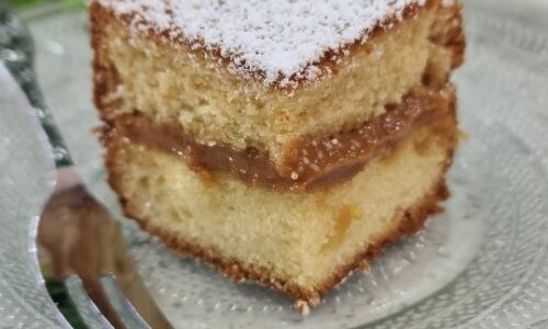 Vanilla Caramel Sponge