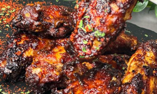Barbecue Chicken Flat Wings