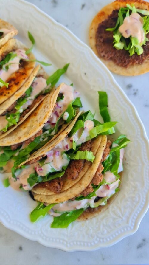 Big mac tacos fusion