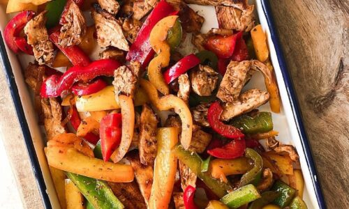 Chicken Fajita - Snacks & Sweets Recipes dari Chicken