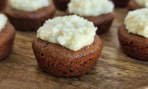 Coconut Ice Coffee Brownies