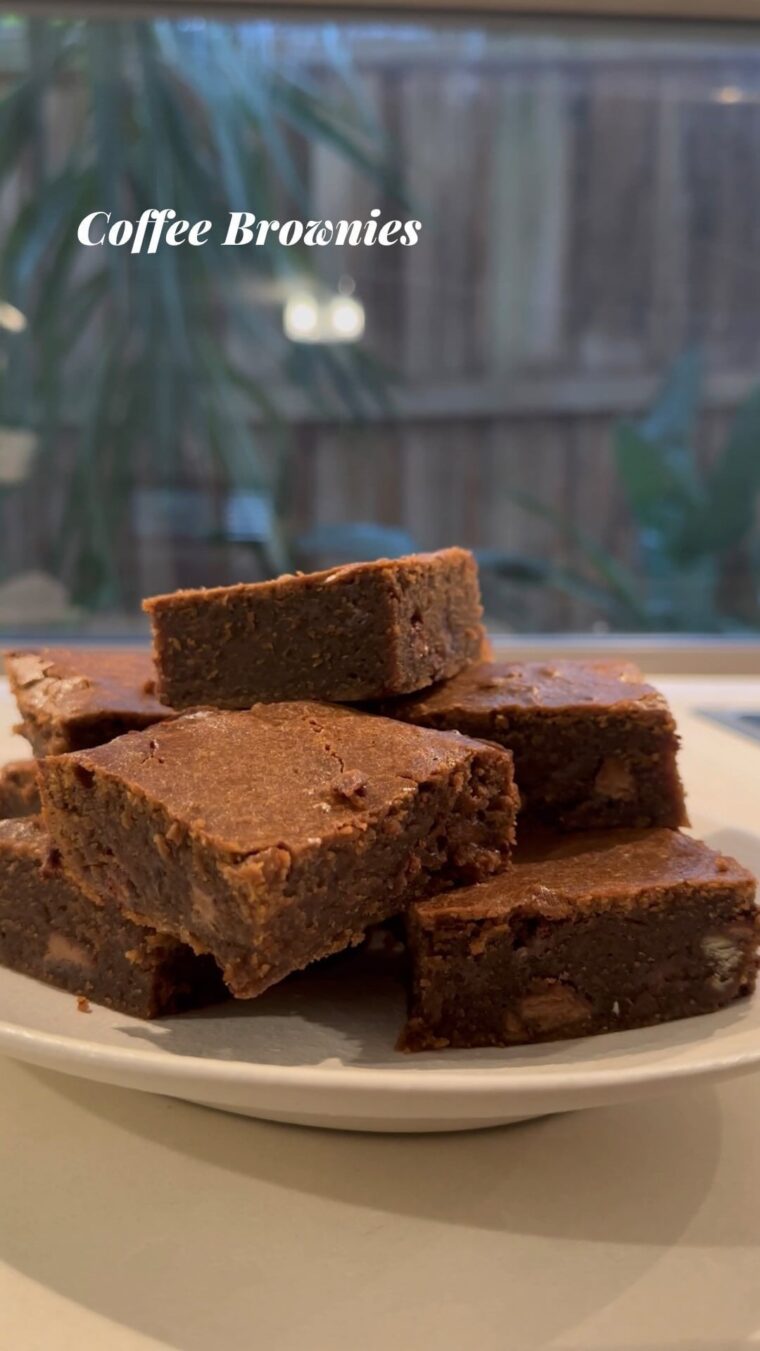 Coffee Chocolate Brownies