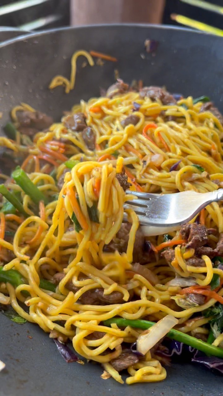 Lamb Hokkien Noodle Stir Fry